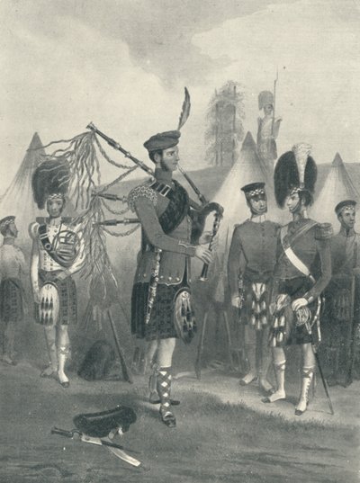 Piper, 93rd Sutherland Highlanders by Unbekannt