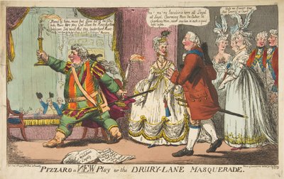 Pizzaro a New Play or the Drury-Lane Masquerade by Unbekannt