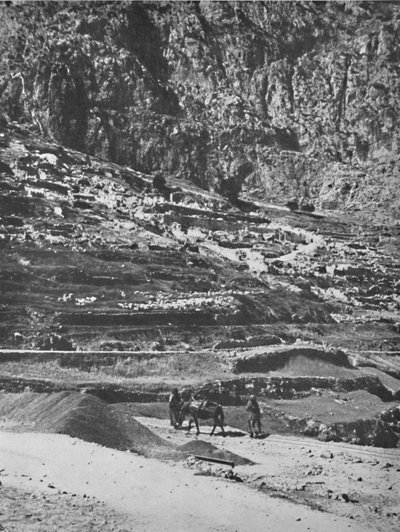 Place of the Famous Oracle, Delphi by Unbekannt
