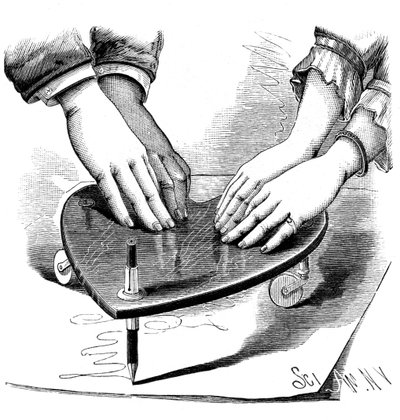 Planchette or Ouija Board, 1885 by Unbekannt