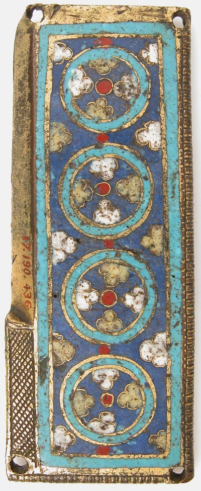 Plaque from a Reliquary Shrine, German or South Netherlandish, ca. 1175-1200 by Unbekannt