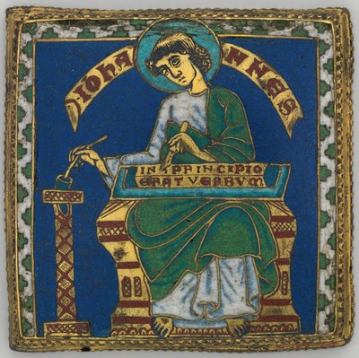 Plaque with Saint John the Evangelist by Unbekannt