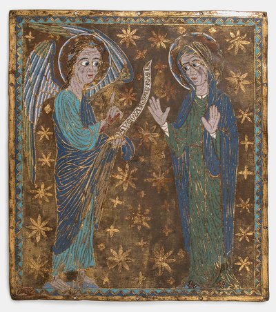 Plaque with the Annunciation by Unbekannt