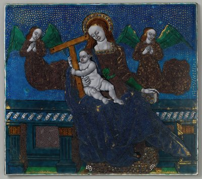 Plaque with the Virgin and Child by Unbekannt