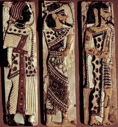 Plaques from a door in the Palace of Ramesses III, Medinet Habu, Thebes, Egyptian, New Kingdom, 20th Dynasty, c.1187-56 BC by Unbekannt