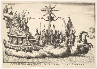 The Argonaut Asterion Led by a Young Figure of Lightning (detail) by Unbekannt