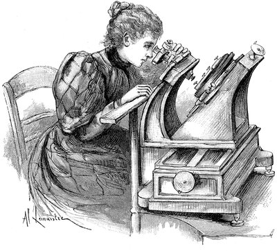 Plate Measuring Microscope, 1895 by Unbekannt