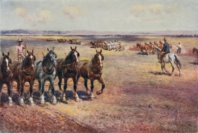 Ploughing on a Large Scale by Unbekannt