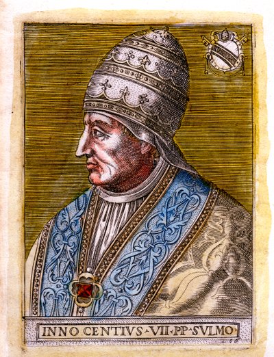 Pope Innocent VII, c19th Century by Unbekannt