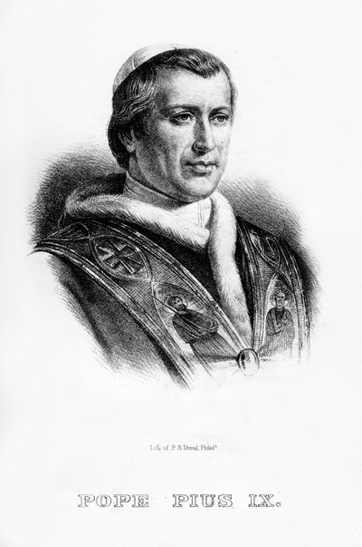 Pope Pius IV, 1854 by Unbekannt