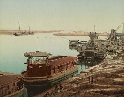Port Said, entrance to the Suez Canal, c.1900 by Unbekannt