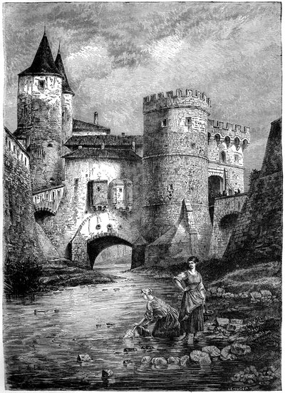 Porte des Allemands German Gate, Metz, France by Unbekannt