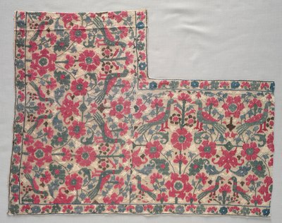 Portion of a Bed Sheet or Valance by Unbekannt
