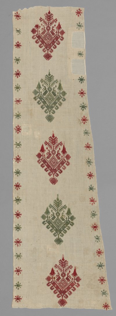 Portion of a Bed Tent, 1600s - 1700s by Unbekannt