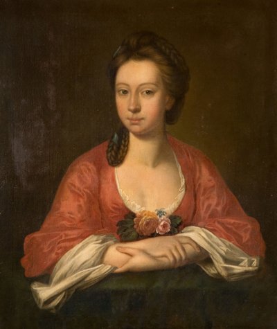 Portrait of a Woman, Possibly Anne Jesson, 1750-1800 by Unbekannt