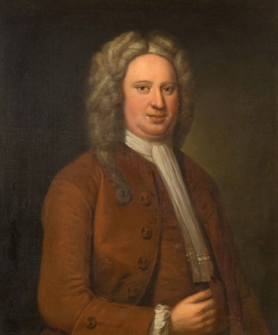 Portrait of an Unknown Man, Possibly Clobery Holte, 1720-1740 by Unbekannt