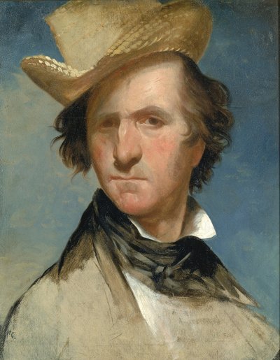 Portrait Sketch of an Actor by Unbekannt