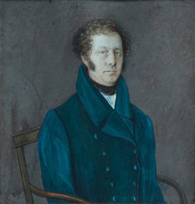 Portrait of Alexey Gavrilovich Popov by Unbekannt