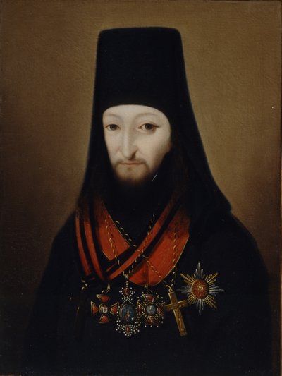 Portrait of Archbishop Joseph Count Argutinsky-Dolgoruky, 1840s by Unbekannt