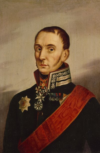 Portrait of Baronet Sir James Wylie 1768-1854, First quarter of 19th century by Unbekannt