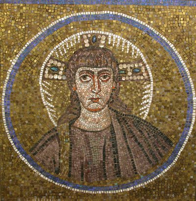 Portrait of Christ, Byzantine by Unbekannt