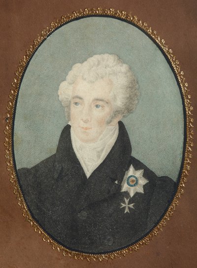 Portrait of Count Alexander Lvovich Naryshkin, 1760-1826 by Unbekannt