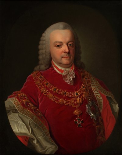 Portrait of Count Ferenc Esterházy de Galántha, 1715-1785 by Unbekannt