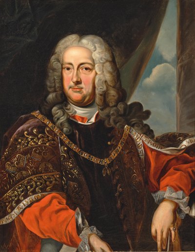 Portrait of Count Rudolf Franz Erwein Schönborn, 1677-1754, c. 1740 by Unbekannt