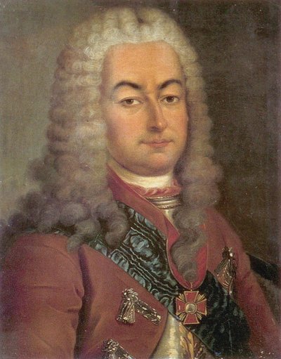 Portrait of Count Semyon Andreyevich Saltykov by Unbekannt