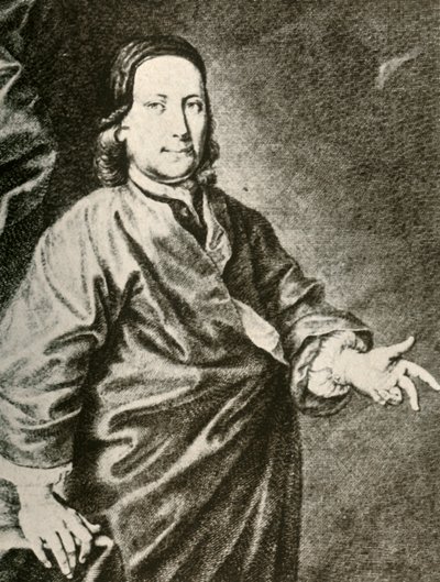 Portrait of Count Zinzendorf in a Preacher