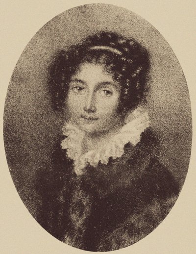 Portrait of Countess Josephine Deym of Stritetz, née Brunsvik de Korompa, 1779-1821, c. 1800 by Unbekannt