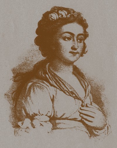 Portrait of Ekaterina Yakovlevna Derzhavina, née Bastidon 1760-1794 by Unbekannt