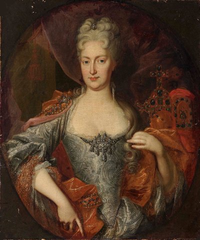 Portrait of Elisabeth Christine of Brunswick-Wolfenbüttel by Unbekannt