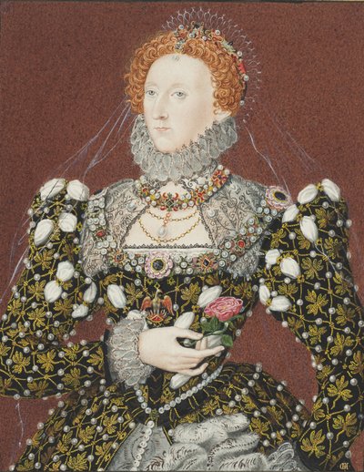 Portrait of Elizabeth I of England by Unbekannt