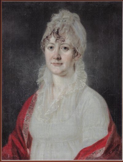 Portrait of Elizaveta Alexeevna Arsenyeva, née Stolypina by Unbekannt