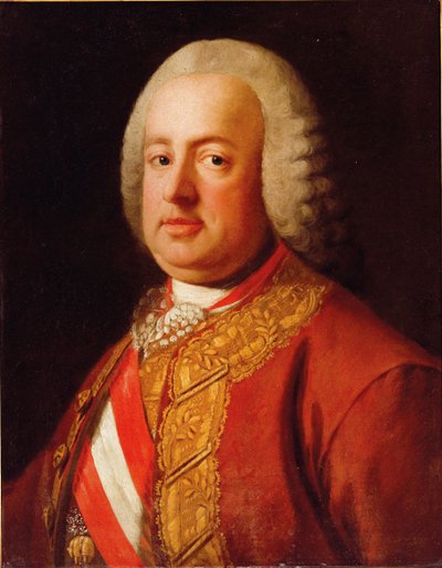 Portrait of Emperor Francis I of Austria, 1708-1765, c. 1770 by Unbekannt