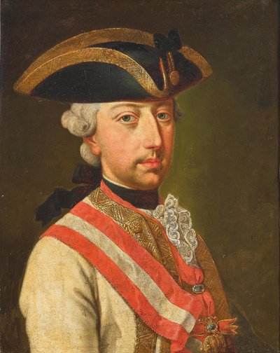 Portrait of Emperor Joseph II 1741-1790 by Unbekannt