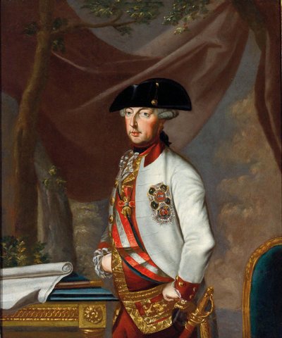 Portrait of Emperor Joseph II, ca 1770 by Unbekannt