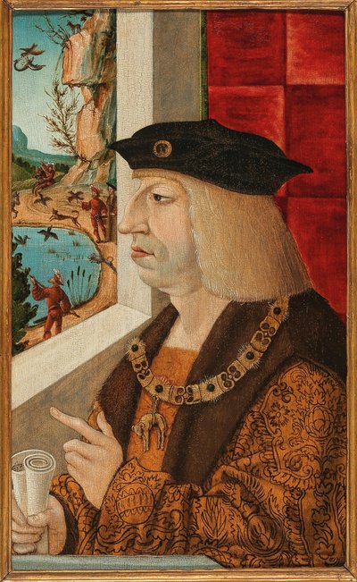 Portrait of Emperor Maximilian I 1459-1519, 16th century by Unbekannt