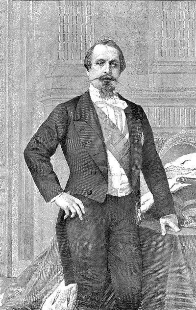 Portrait of Emperor Napoleon III of France, 1808-1873 by Unbekannt