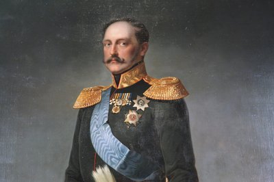 Portrait of Emperor Nicholas I by Unbekannt