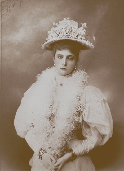 Portrait of Empress Alexandra Fyodorovna, the Wife of Tsar Nicholas II of Russia by Unbekannt