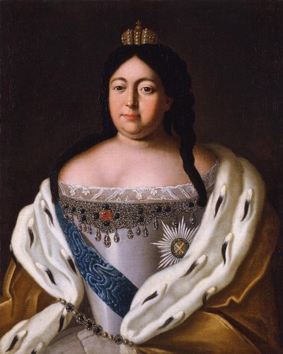 Portrait of Empress Anna Ioannovna by Unbekannt