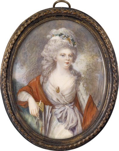 Portrait of Empress Maria Feodorovna Sophie Dorothea of Württemberg by Unbekannt