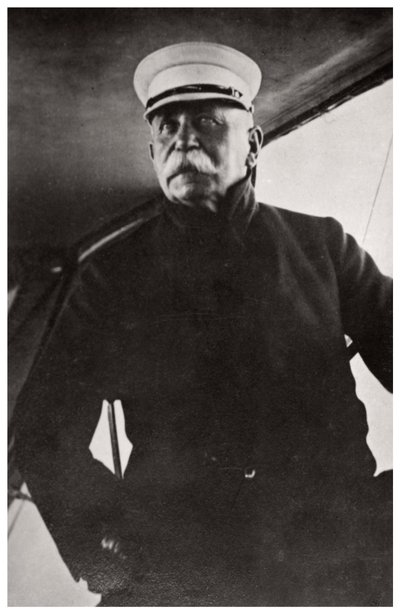 Portrait of Ferdinand, Graf von Zeppelin by Unbekannt