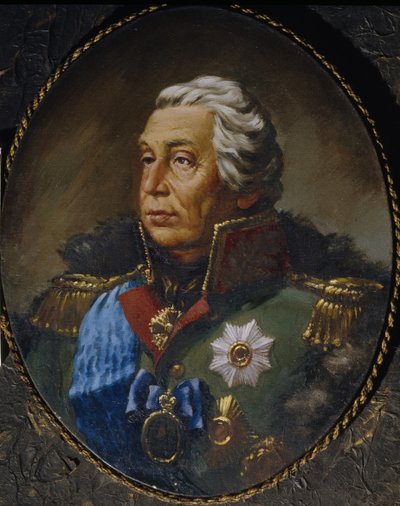 Portrait of Field Marshal Prince Mikhail Kutuzov 1745-1813 by Unbekannt