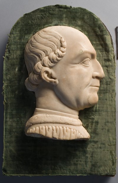 Portrait of Francesco Sforza and Frame by Unbekannt