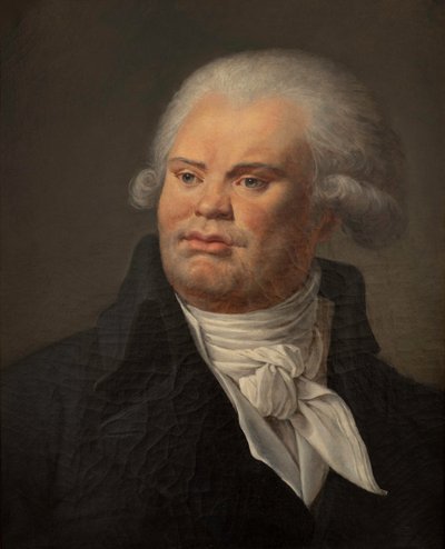 Portrait of Georges Jacques Danton 1759-1794, c. 1790 by Unbekannt