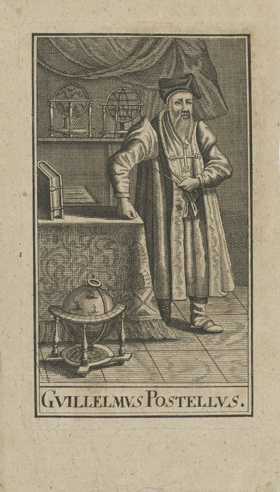 Portrait of Guillaume Postel by Unbekannt
