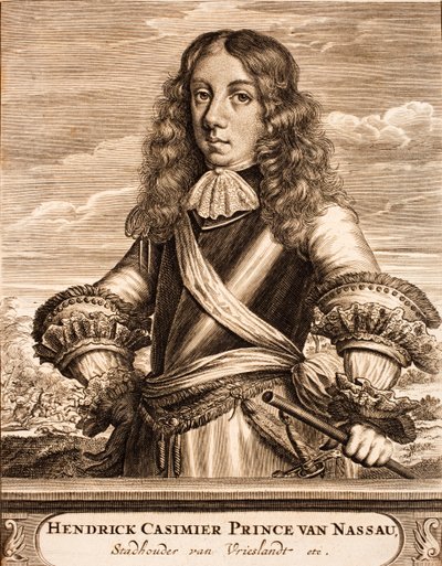 Portrait of Henry Casimir II, Prince of Nassau-Dietz by Unbekannt